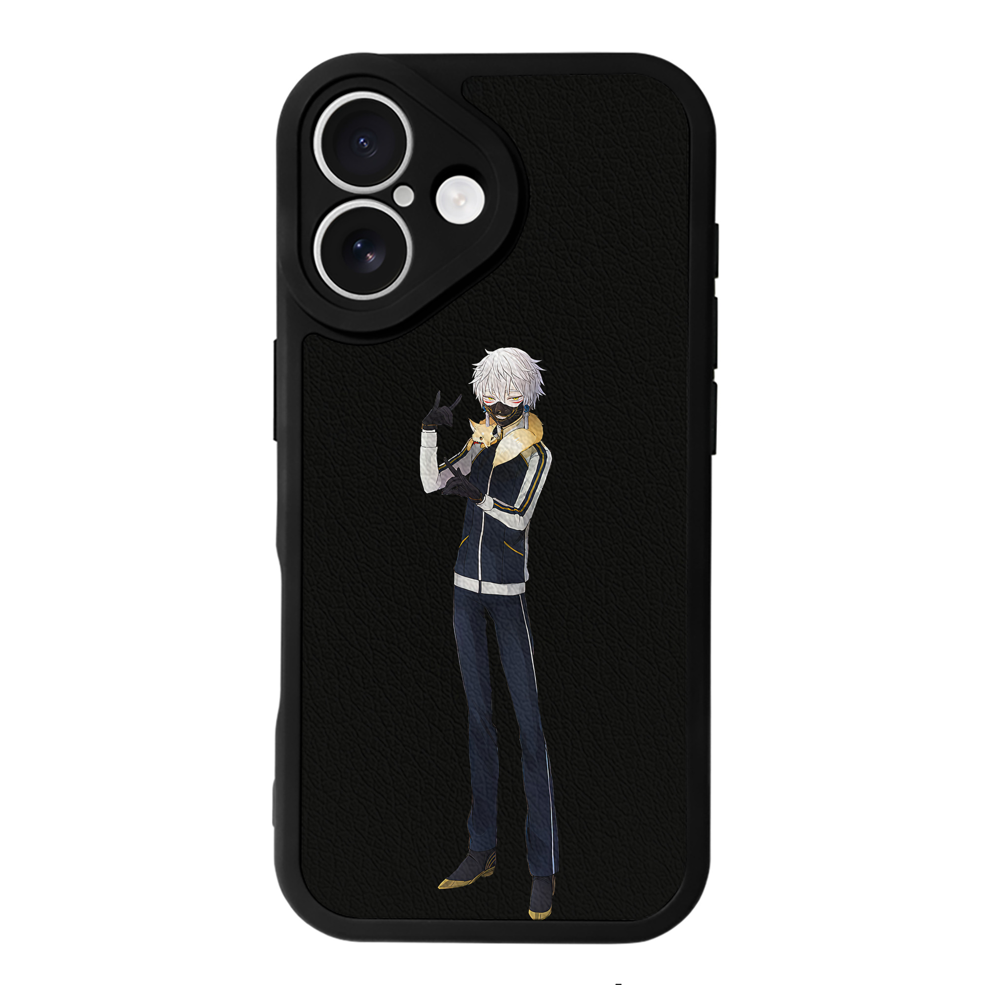 （画像用） 刀剣乱舞 Touken Ranbu 【iPhone 16シリーズ対応】シリコンスマホケース（レザー調） 材質：シリコン